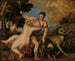 Venus och Adonis - Titien — vy av konstverket