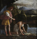 Tobias och ängeln - Carlo Saraceni — vy av konstverket