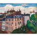 Reproduktion av målningen Toits, Paris - Henry Lyman Sayën