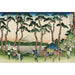Reproduktion av målningen Tokaido Hodogaya - Katsushika Hokusai