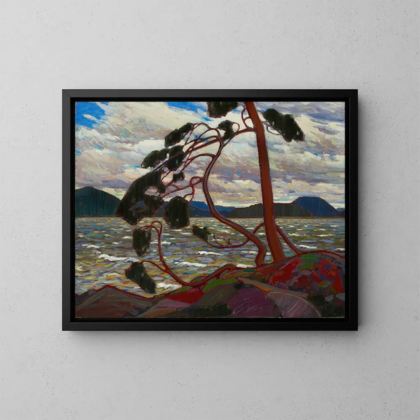 Le Vent d'Ouest - Tom Thomson — inramlat konstverk på väggen