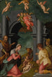 L'Adoration des bergers - Tommaso d'Antonio Manzuoli — vy av konstverket