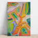 Reproduktion av målningen Tour Eiffel (1924) - Robert Delaunay