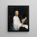Jean-Baptiste Santeuil 1630-1697 kanon av Saint-Victor poet neolatinsk - Toussaint Dubreuil — inramlat konstverk på väggen