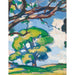 Reproduktion av målningen Träd, Douglas Hall - Samuel John Peploe