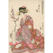 Reproduktion av målningen Tsukasa of Ogiya - Kitagawa Utamaro