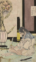 Lune d'une nuit d'été - Tsukioka Yoshitoshi — vy av konstverket