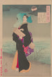 Promeneuse de nuit au clair de lune - Tsukioka Yoshitoshi — vy av konstverket