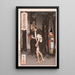 Taira no Tadamori och oljetjuven - Tsukioka Yoshitoshi — inramlat konstverk på väggen