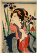 La courtisane - Tsukioka Yoshitoshi — vy av konstverket