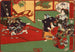 Tokugawa Ietsuga som skjuter med båge - Tsukioka Yoshitoshi — vy av konstverket