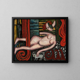 Tytus Czyewski - Still life with a figure of a saint XVIII.webp