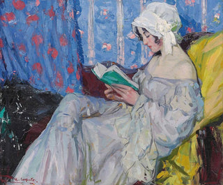 La Liseuse - Ulisse Caputo — vy av konstverket