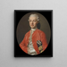 Gustav Adolf Reuterholm 1756-1813 - Ulrika Pasch — inramlat konstverk på väggen