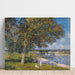 Reproduktion av målningen av ett valnötsträd på ängen i Thomery - Alfred Sisley