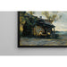 Reproduktion av målningen En café vid Vaugirard av Jean-Baptiste Camille Corot