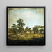 En indianläger - Ralph Albert Blakelock — inramlat konstverk på väggen