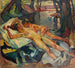 En sommardag - Leo Putz — vy av konstverket