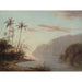 Reproduktion av målningen En bäck vid Saint-Thomas (Västra Indiska Oceanen) - Camille Pissarro