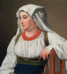 Une Ciociara, porträtt av en romersk bondkvinna - Christoffer Wilhelm Eckersberg — vy av konstverket
