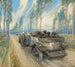 Une Hispano-Suiza dans une allée de cyprès - Frederick Gordon Crosby — vy av konstverket