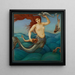 En havnymf - Sir Edward Coley Burne-Jones — väggpresentation av konstverket