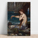 Reproduktion av målningen En sjöjungfru - John William Waterhouse