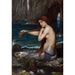 Reproduktion av målningen En sjöjungfru - John William Waterhouse