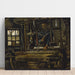 Reproduktion av målningen En väverskefamilj - Vincent van Gogh