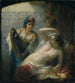 En odalisque - Charles Louis Müller — vy av konstverket