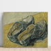 Reproduktion av målningen En par av läderskors i läder - Vincent Van Gogh