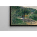 Reproduktion av målningen En väg i Louveciennes - Pierre-Auguste Renoir
