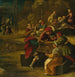 En scen ur Vergilius' Eneida från Alfonso I d'Este:s frise i alabasterkammaren - Dosso Dossi — vy av konstverket