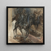 En bronsstaty av Ludvig XIV - Giovanni Boldini — väggpresentation av konstverket