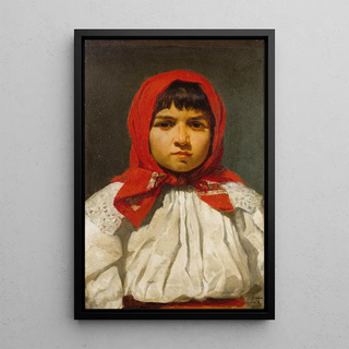Uro Predi - Portrait of a young girl.webp