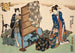 Huit vues figuratives Sugata Hakkei Pl4 - Utagawa Kunisada Toyokuni III — vy av konstverket
