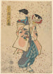 Ichikawa Kyuzo som spelar rollen som Shodayu - Utagawa Kunisada Toyokuni III — vy av konstverket