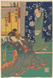Amoureux - Utagawa Kunisada Toyokuni III — vy av konstverket