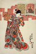Poème de Kamakura Udaijin - Utagawa Kunisada Toyokuni III — vy av konstverket