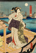 Vit - Utagawa Kunisada Toyokuni III — vy av konstverket
