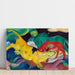 Reproduktion av målningen Vaches, rouge, vert, jaune - Franz Marc