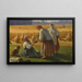 La Moisson - Valerian Konstantinovich Kamenev — inramlat konstverk på väggen