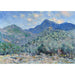 Reproduktion av målningen Valle Buona, nära Bordighera - Claude Monet