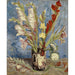 Reproduktion av målningen Vase med gladioler och astrar från Kina - Vincent van Gogh