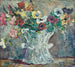 Vas av blommor - Louis Valtat — vy av konstverket