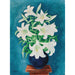 Reproduktion av målningen Vase de lys - Moïse Kisling