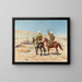 Om kriget - Vasily Vereshchagin — inramlat konstverk på väggen