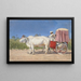 Carrosse för Delhi - Vasily Vereshchagin — inramlat konstverk på väggen