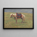 Poneys himalayens - Vasily Vereshchagin — inramlat konstverk på väggen