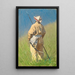 Kirghiz - Vasily Vereshchagin — inramlat konstverk på väggen